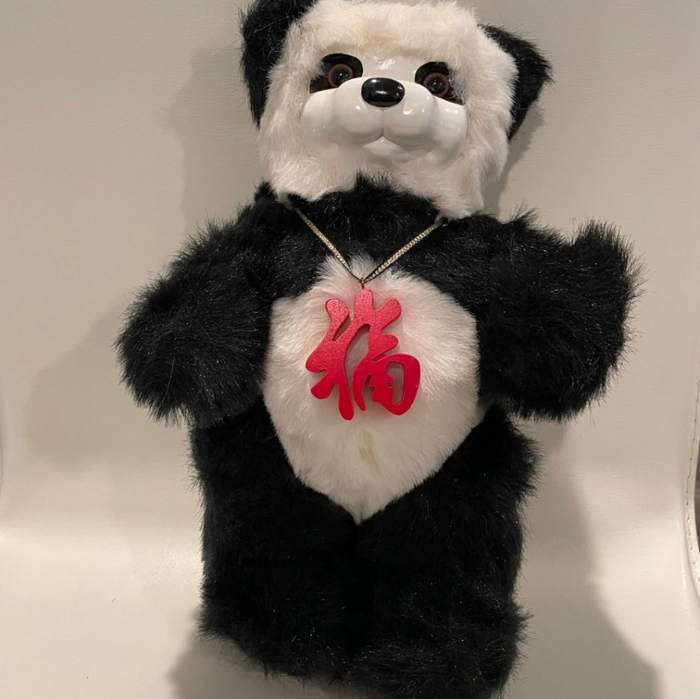 Robert Raikes Collectible Panda Stuffed Animal